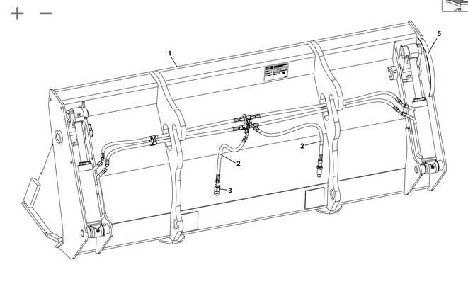 JCB 4 CX Κουβάδες