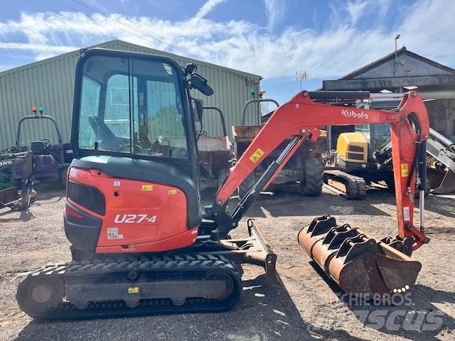 Kubota U 27-4 Εκσκαφάκι (διαβολάκι) < 7t