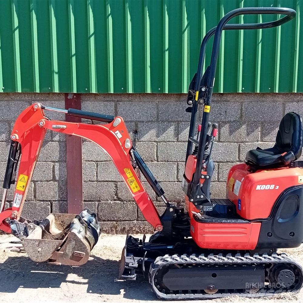 Kubota K008-3 Εκσκαφάκι (διαβολάκι) < 7t