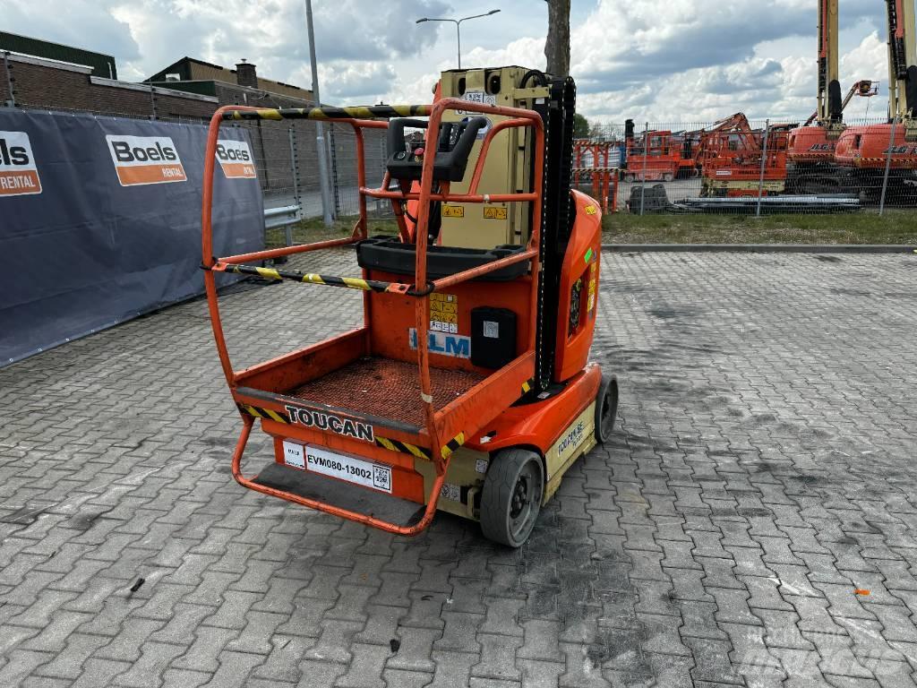 JLG T08E Ανυψωτήρες με κατακόρυφους πυλώνες