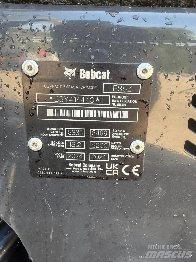 Bobcat E 35, 549h Εκσκαφάκι (διαβολάκι) < 7t