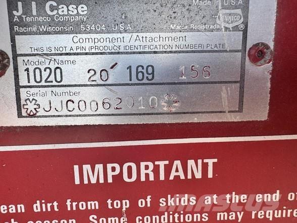 Case IH 1020 Κεφαλές θεριζοαλωνιστικών μηχανών