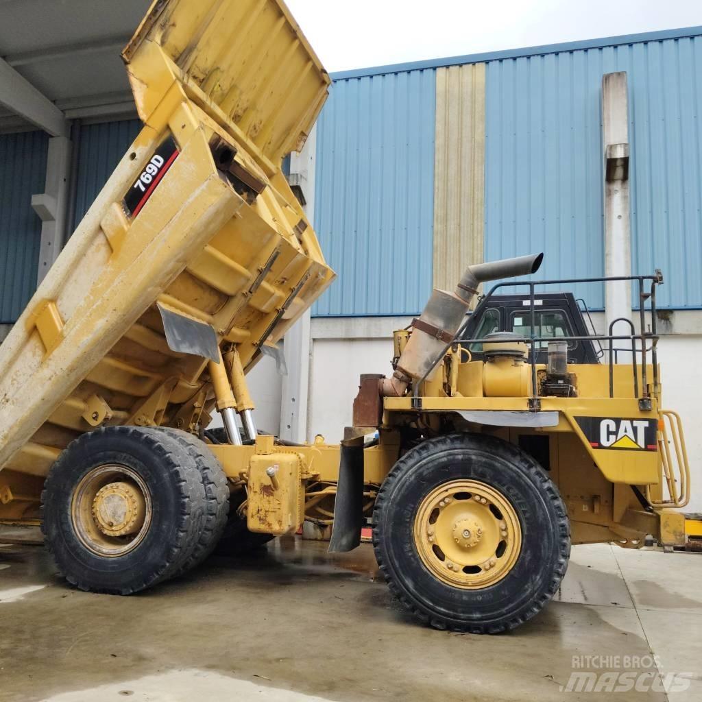 CAT 769 D Άκαμπτα Dumper με ανατρεπόμενο κάδο
