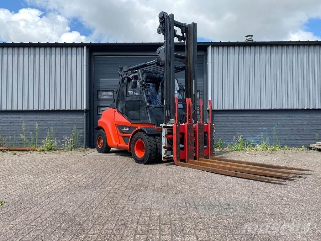 Linde H80T-03/900 Περονοφόρα ανυψωτικά κλαρκ με φυσικό αέριο LPG