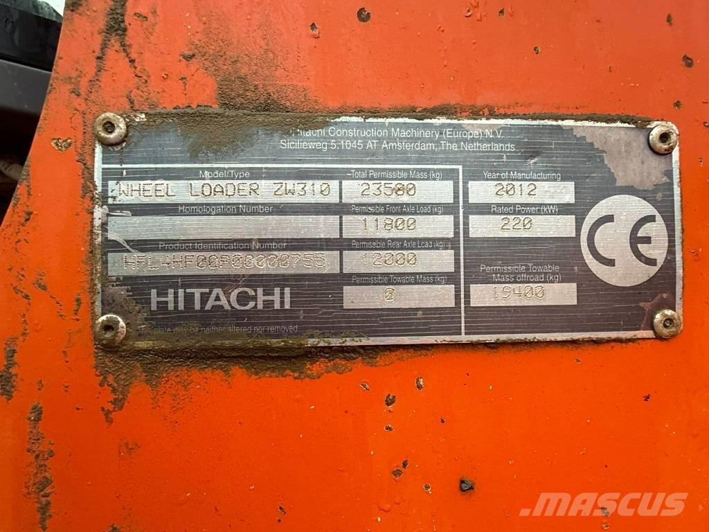  Motor Hitachi ZW 310 Φορτωτές με λάστιχα (Τροχοφόροι)
