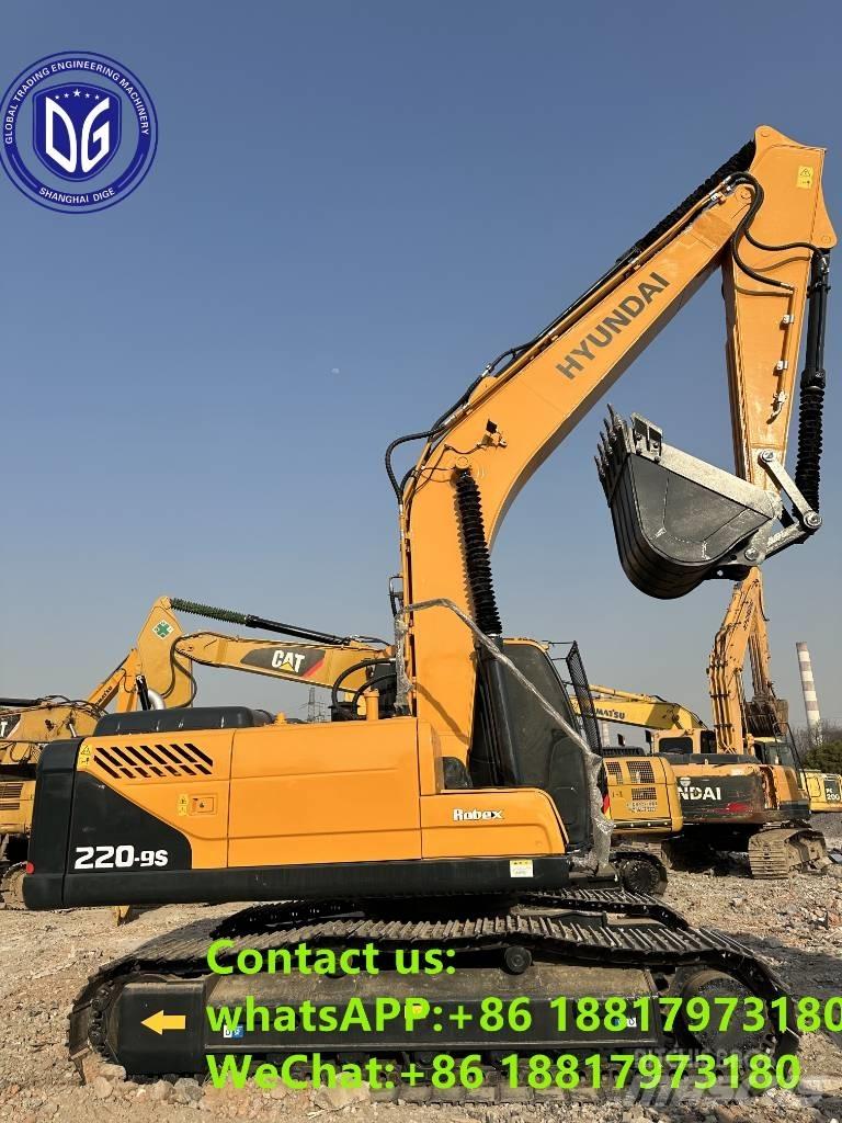 Hyundai 220-9S Εκσκαφείς με ερπύστριες