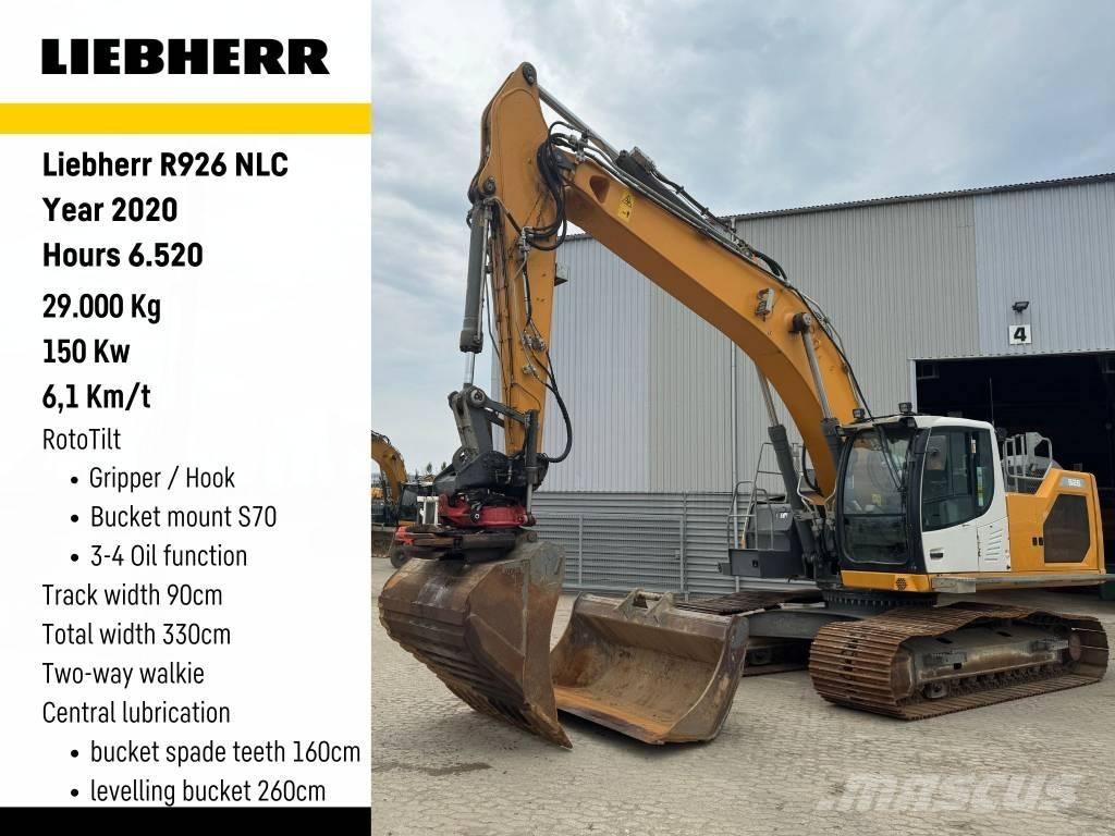 Liebherr R926 Εκσκαφείς με ερπύστριες