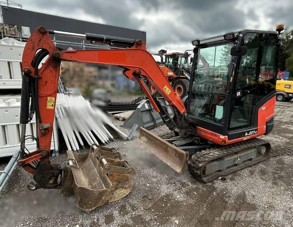 Kubota KX 027 Εκσκαφάκι (διαβολάκι) < 7t