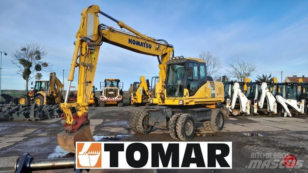 Komatsu PW 180-7 Εκσκαφείς με τροχούς - λάστιχα