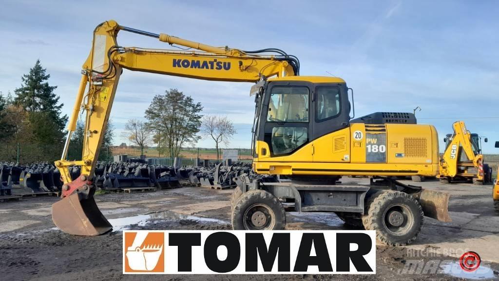 Komatsu PW 180-7 Εκσκαφείς με τροχούς - λάστιχα