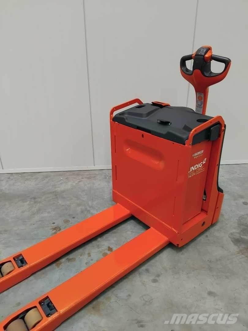 Linde T18 Παλετοφόρα πεζού χειριστή με ιστό