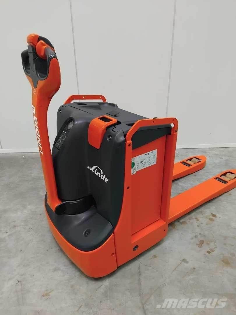 Linde T18 Παλετοφόρα πεζού χειριστή με ιστό