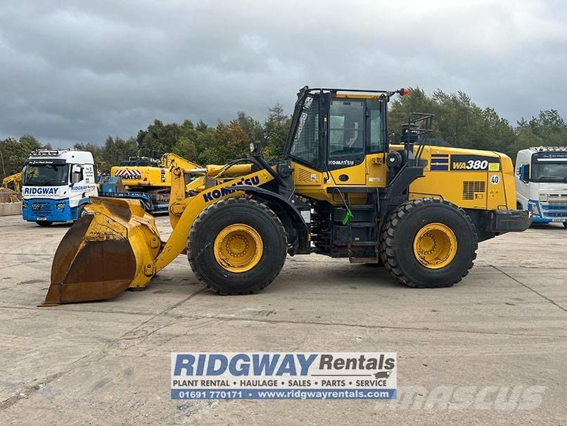 Komatsu wa380 Φορτωτές με λάστιχα (Τροχοφόροι)
