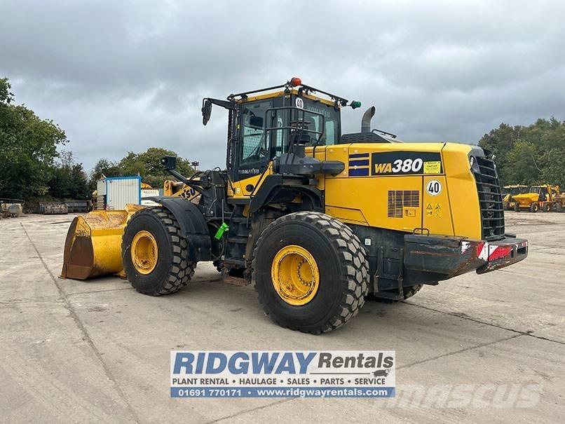 Komatsu wa380 Φορτωτές με λάστιχα (Τροχοφόροι)