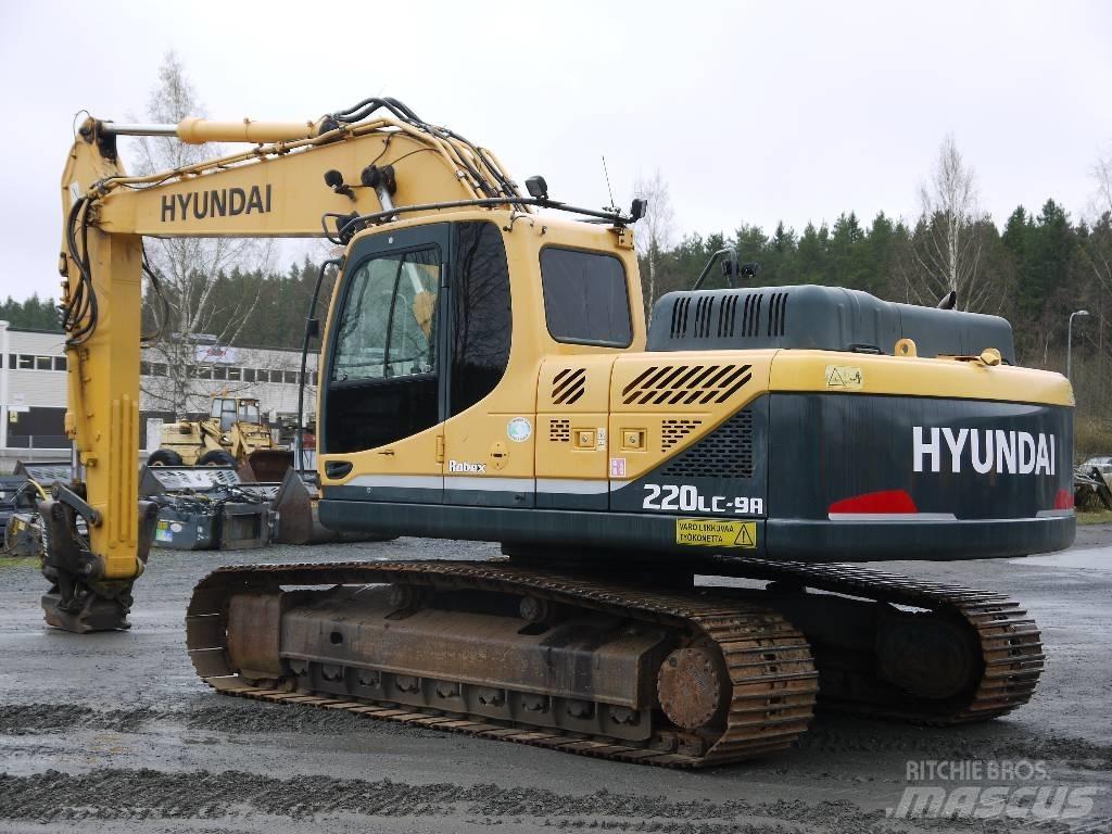 Hyundai R 220 LC-9A Εκσκαφείς με ερπύστριες