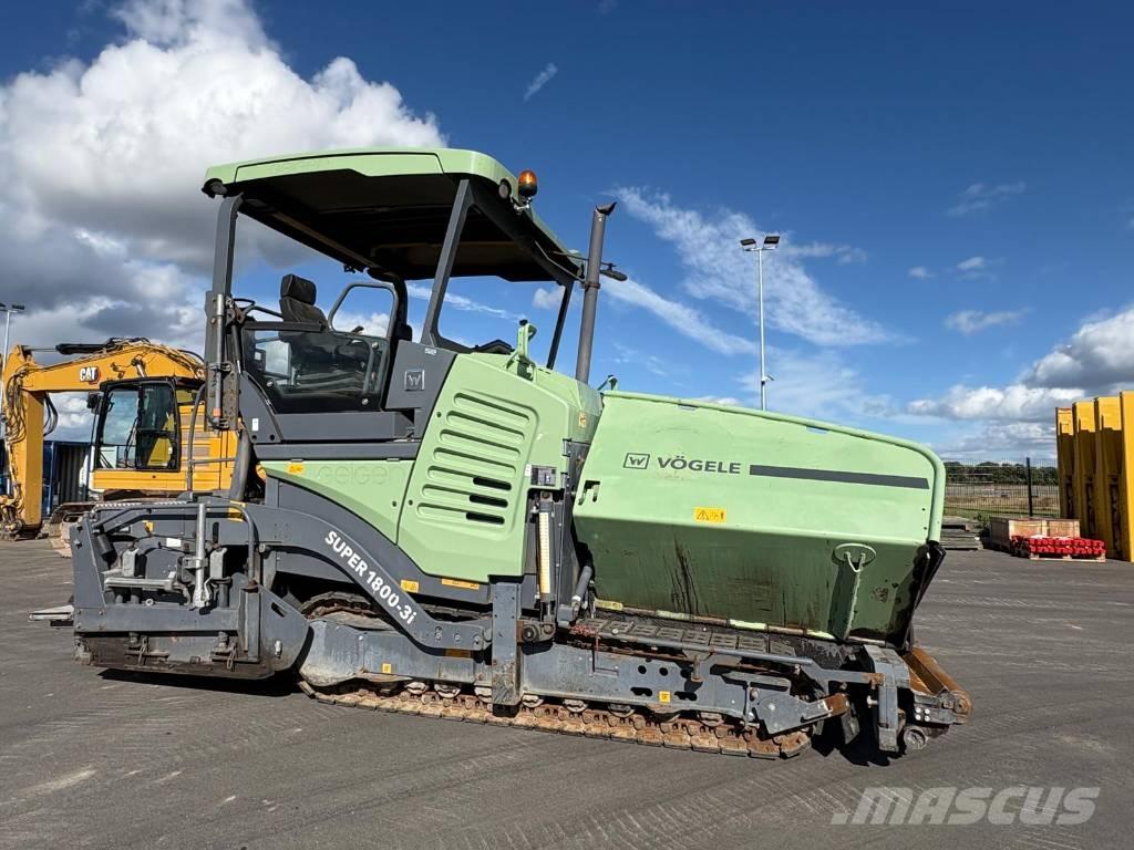 Vögele SUPER 1800-3i Επίστρωση ασφάλτου