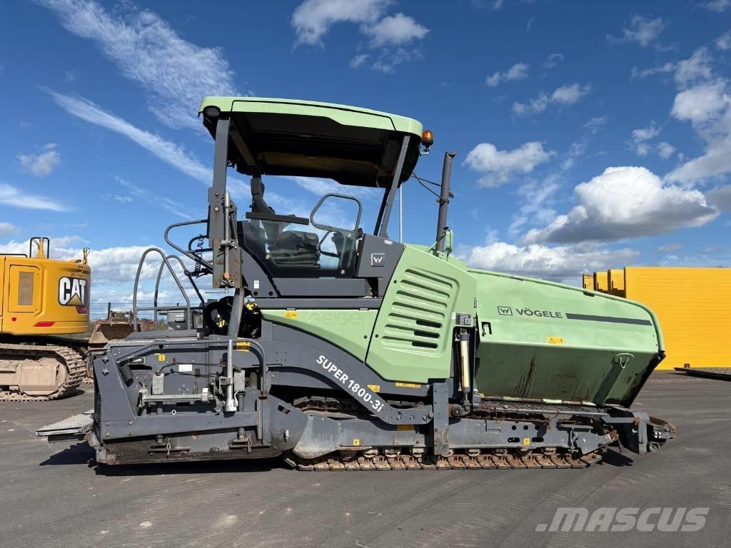 Vögele SUPER 1800-3i Επίστρωση ασφάλτου