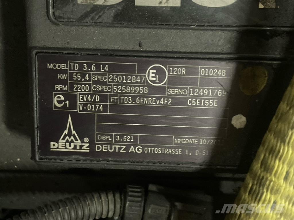 Deutz TD3.6L4 Κινητήρες
