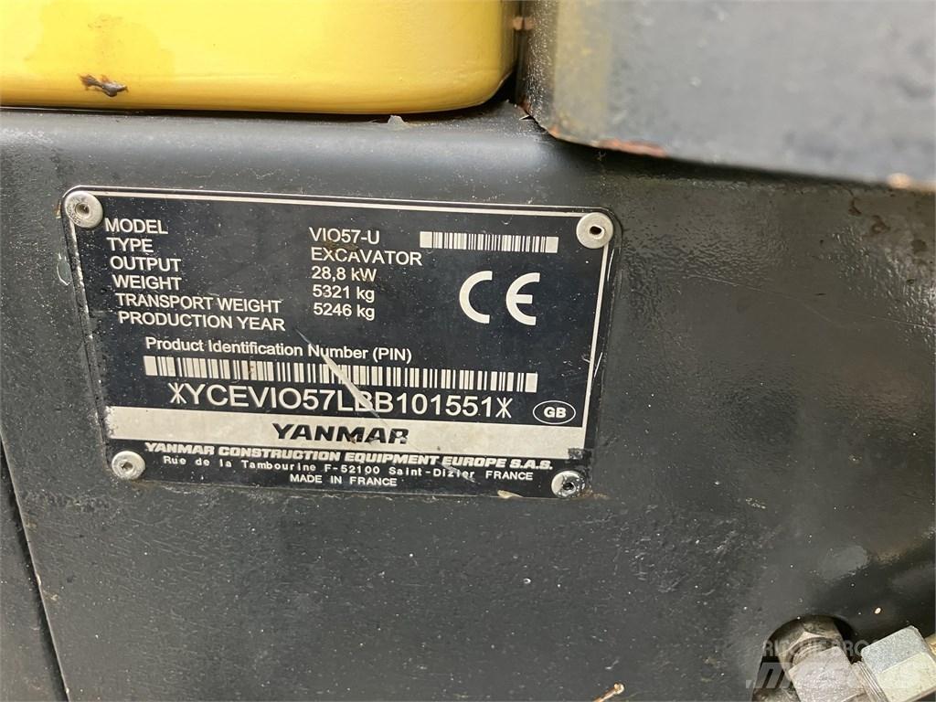 Yanmar Vio 57 U Εκσκαφάκι (διαβολάκι) < 7t