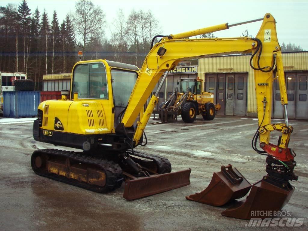 Hyundai Robex 55-7 Εκσκαφάκι (διαβολάκι) < 7t