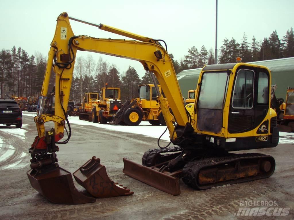 Hyundai Robex 55-7 Εκσκαφάκι (διαβολάκι) < 7t