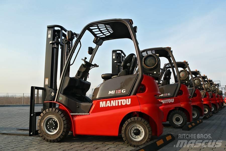 MANITOU MI15G Περονοφόρα ανυψωτικά κλαρκ με φυσικό αέριο LPG