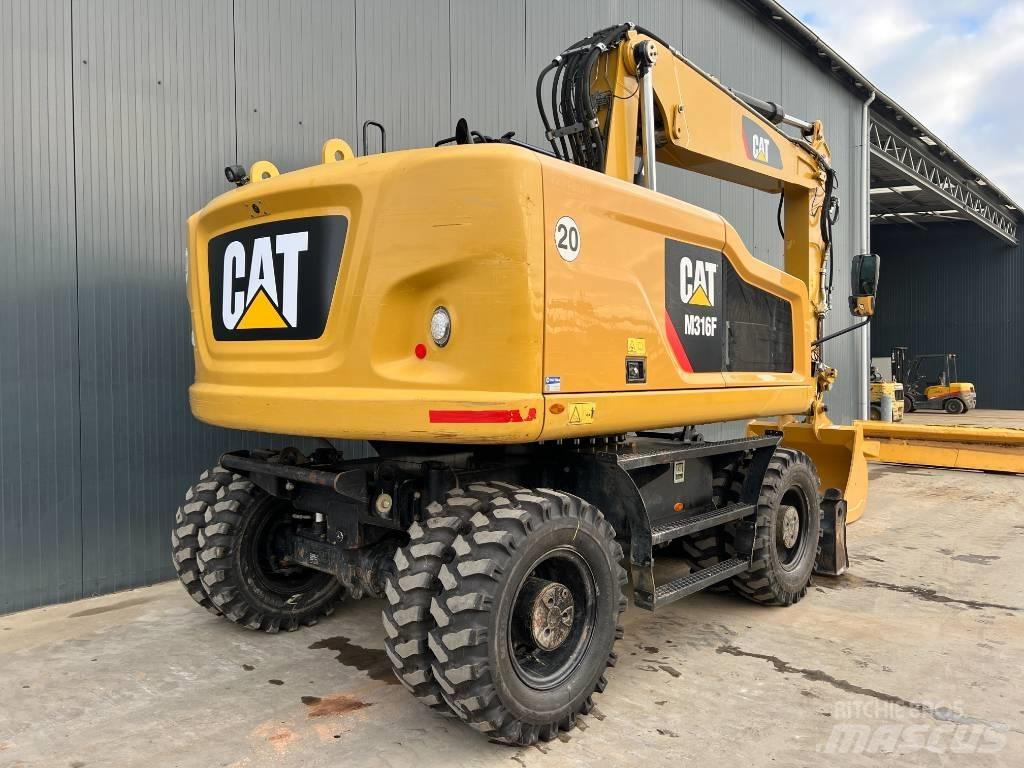 CAT M316F Εκσκαφείς με τροχούς - λάστιχα