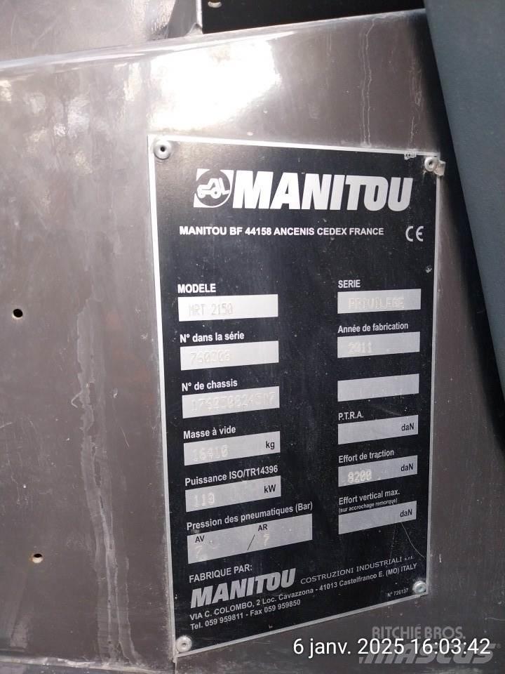 Manitou 2150MRT Τηλεσκοπικοί ανυψωτές