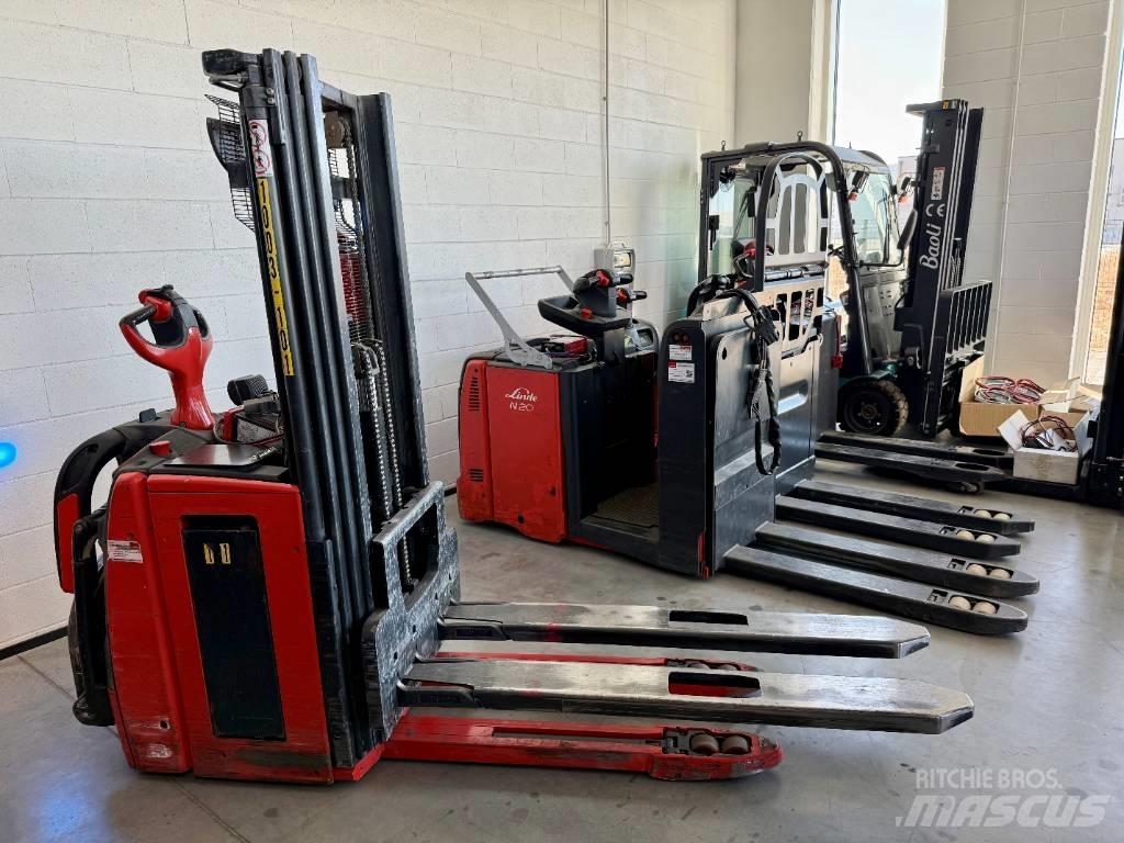 Linde L16APi/1173 Παλετοφόρα πεζού χειριστή με ιστό
