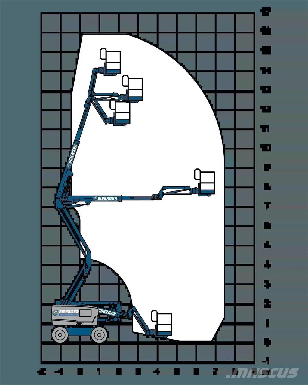 JLG E450AJ Ανυψωτήρες με αρθρωτό βραχίονα