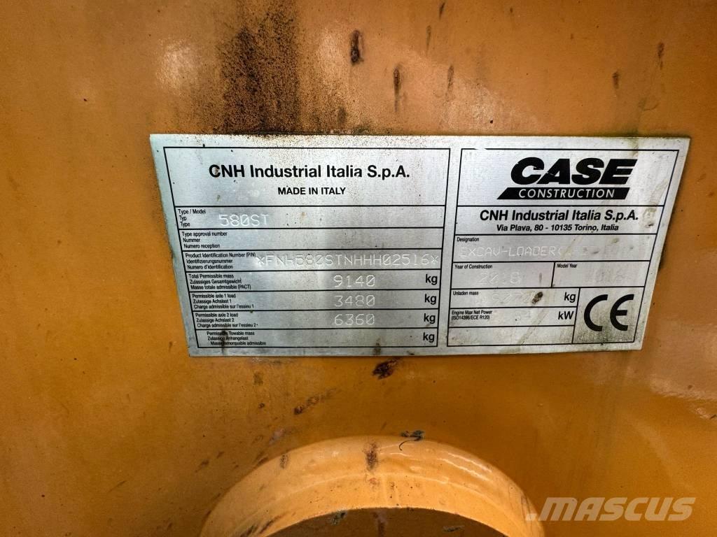 CASE 580 ST Εκσκαφείς Φορτωτές τύπου JCB