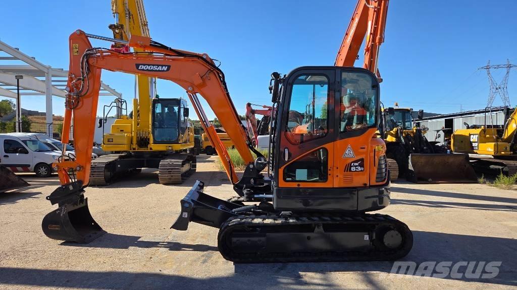 Doosan DX 63 R Εκσκαφάκι (διαβολάκι) < 7t