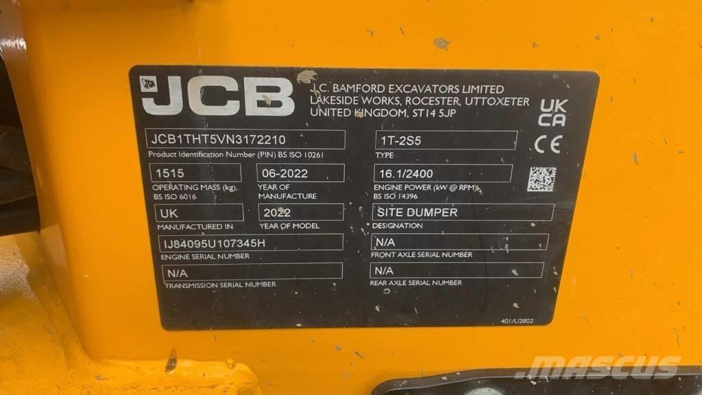 JCB 1 T2-S5 Dumpers εργοταξίου