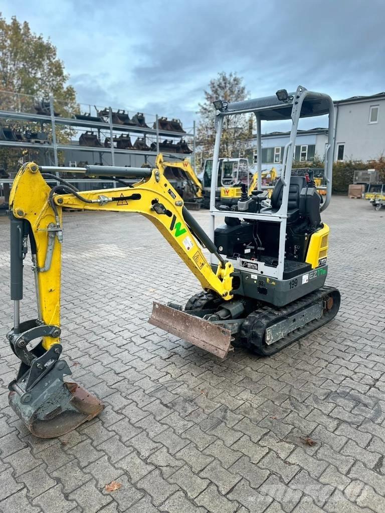 Wacker Neuson EZ17e Εκσκαφείς με ερπύστριες