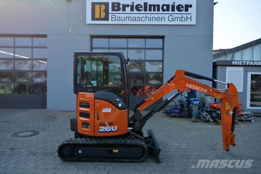 Hitachi ZX 26 U-6 Εκσκαφάκι (διαβολάκι) < 7t