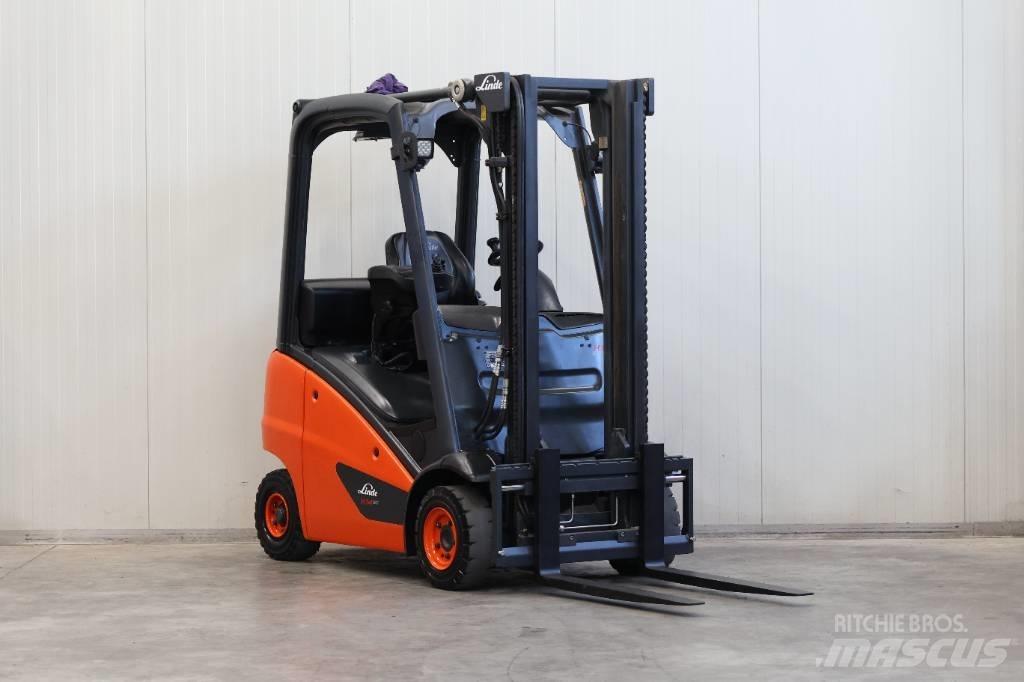Linde H14T-01 Περονοφόρα ανυψωτικά κλαρκ με φυσικό αέριο LPG