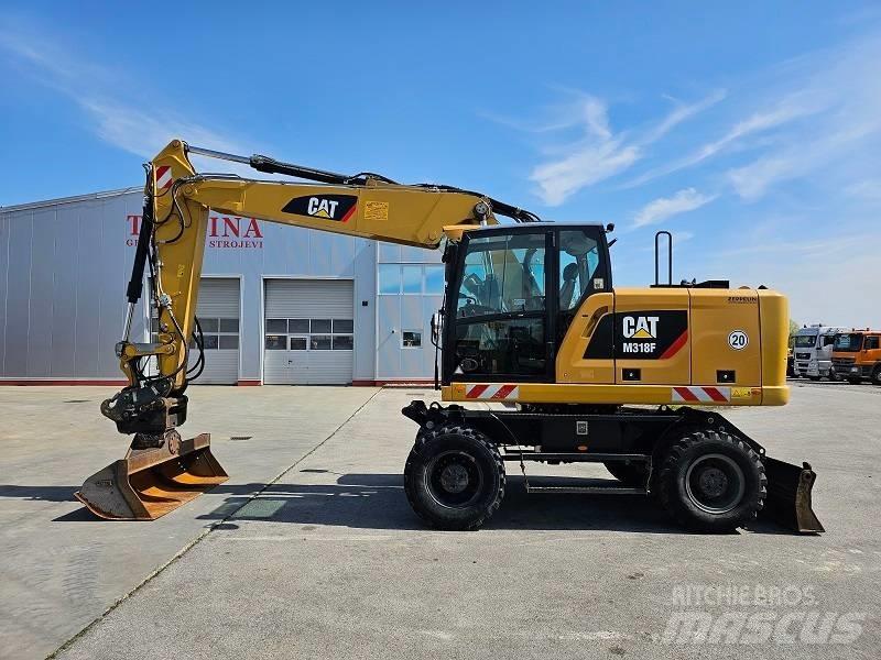 CAT M 318 F Εκσκαφείς με τροχούς - λάστιχα