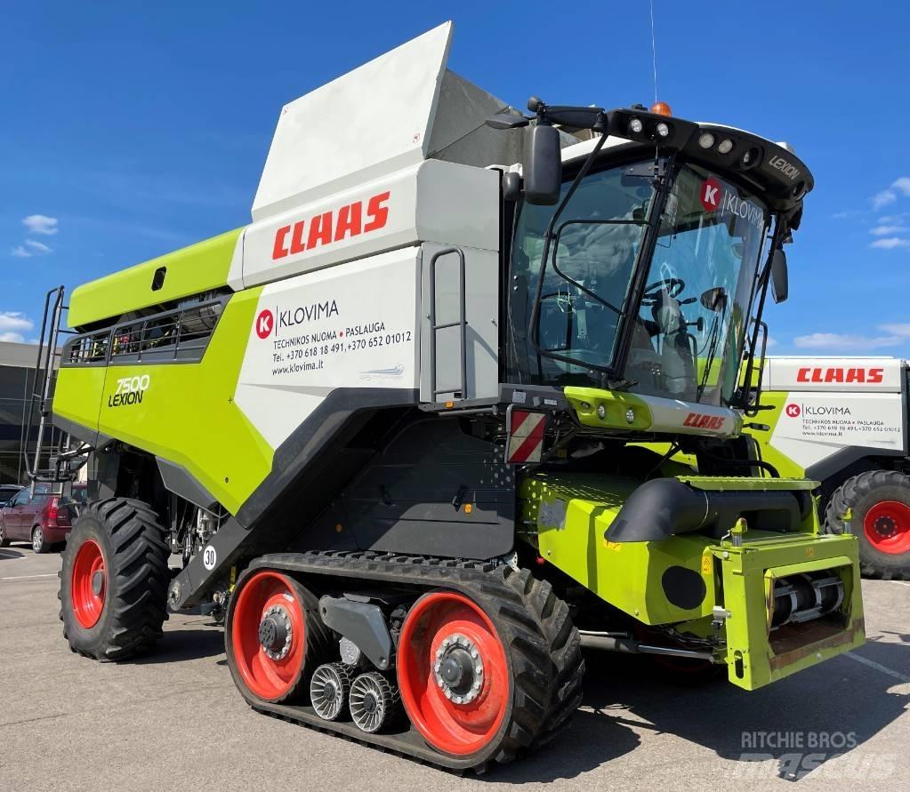 CLAAS Lexion 7500 TT Θεριζοαλωνιστικές μηχανές
