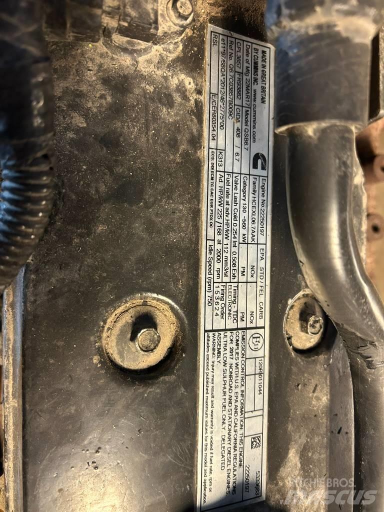Cummins QSB 6.7 Βιομηχανικά μηχανήματα διαχείρισης αποβλήτων
