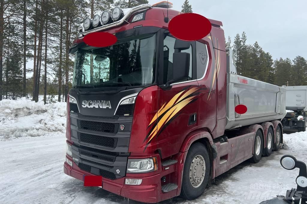 Scania R 590 Φορτηγά Ανατροπή