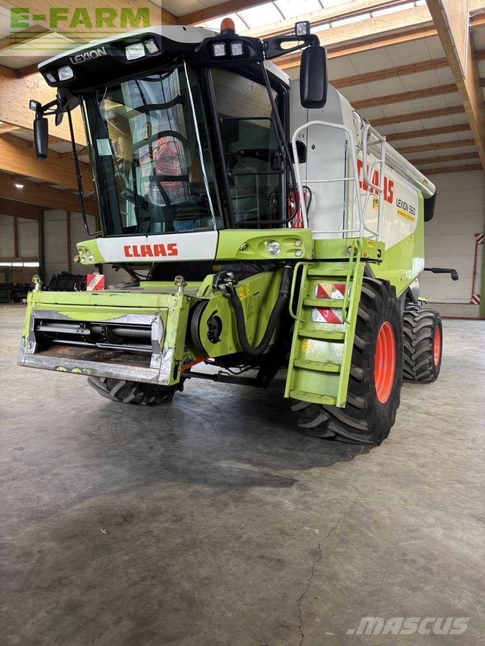 CLAAS lexion 560 Θεριζοαλωνιστικές μηχανές