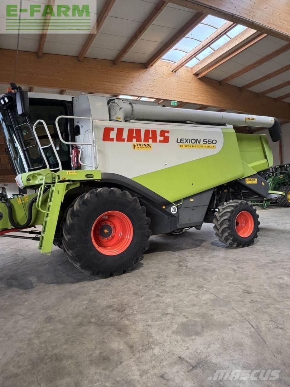 CLAAS lexion 560 Θεριζοαλωνιστικές μηχανές
