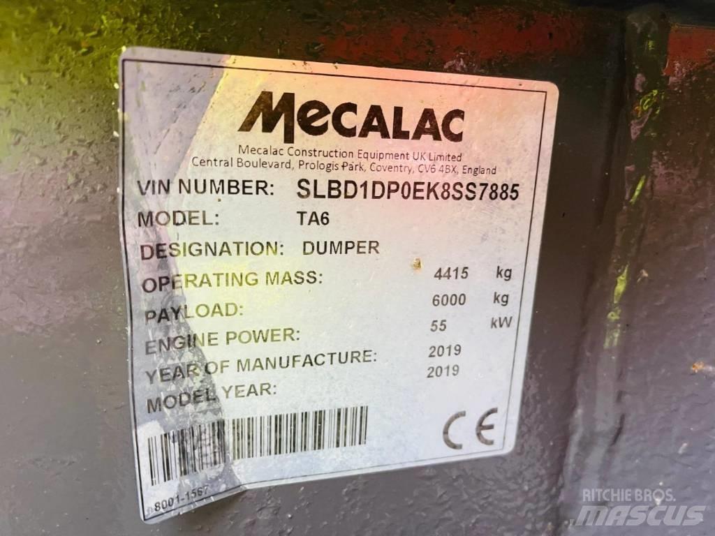 Mecalac TA 6 Dumpers εργοταξίου