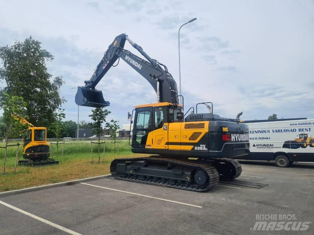 Hyundai HX220AL Εκσκαφείς με ερπύστριες