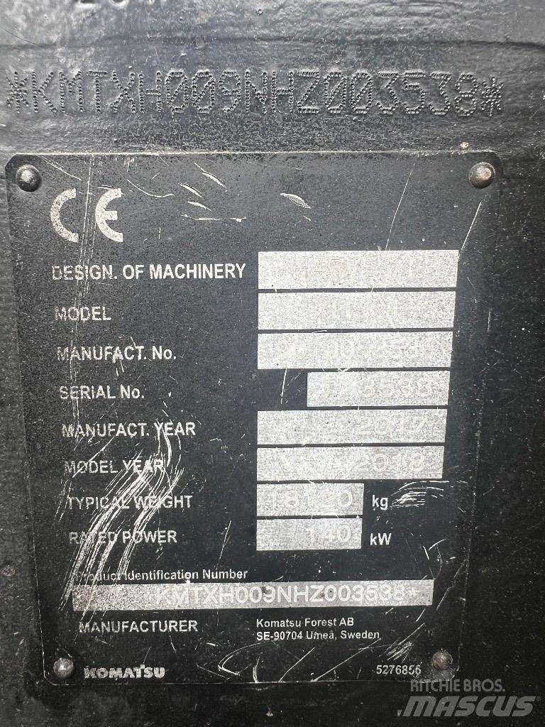 Komatsu 901 Θεριζοαλωνιστικές μηχανές