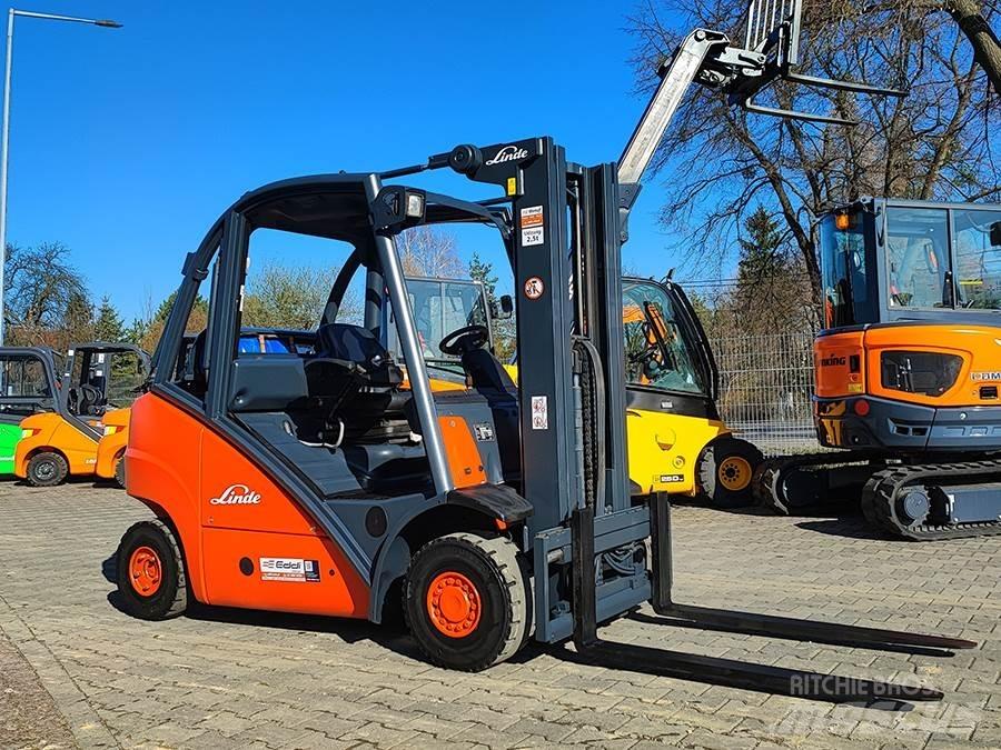 Linde H25T Περονοφόρα ανυψωτικά κλαρκ με φυσικό αέριο LPG