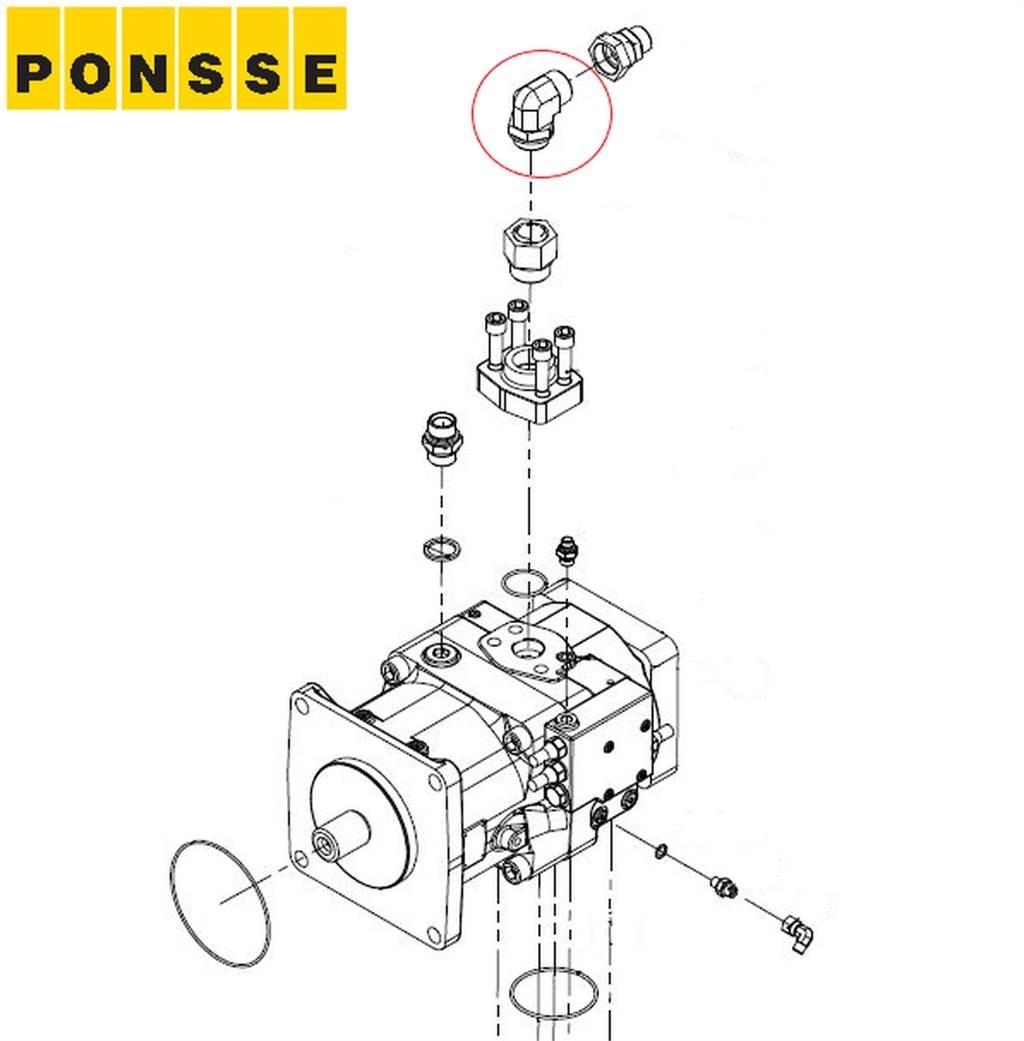Ponsse 0055159 Υδραυλικά