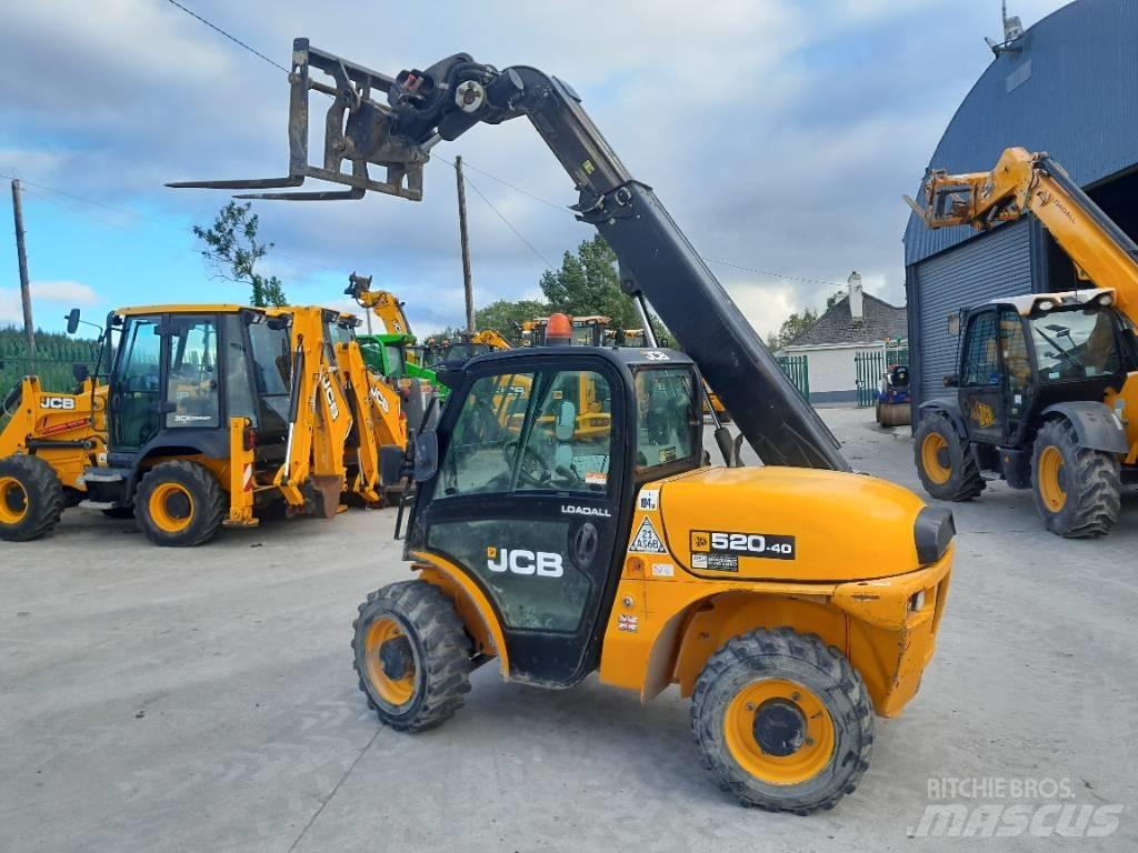 JCB 520-40 Συστήματα τηλεχειρισμού για τη γεωργία