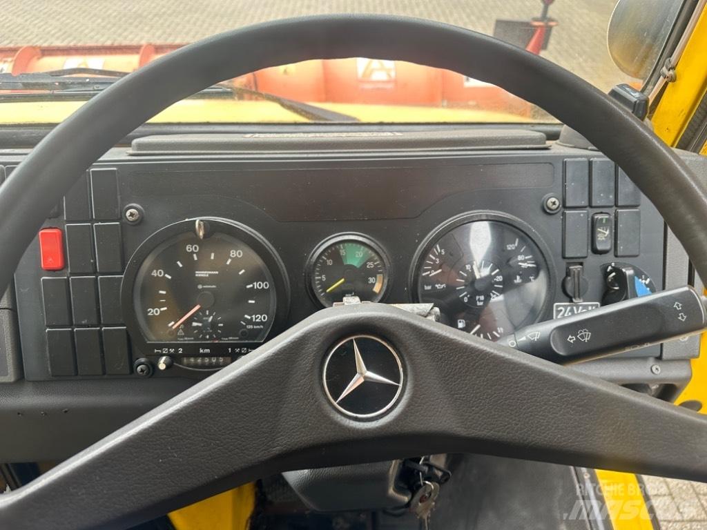 Unimog U1400 Rail Διαστρωτήρες άμμου και αλατιού
