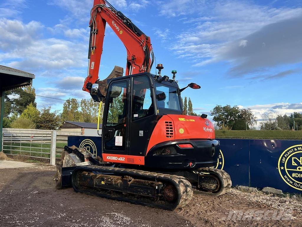 Kubota KX080-4a2 Ειδικοί εκσκαφείς